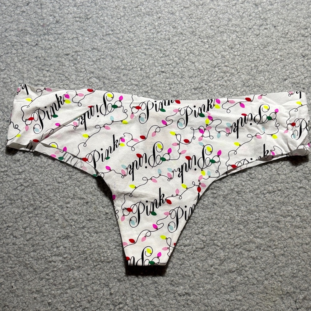 PINK VS No Show Thong XL